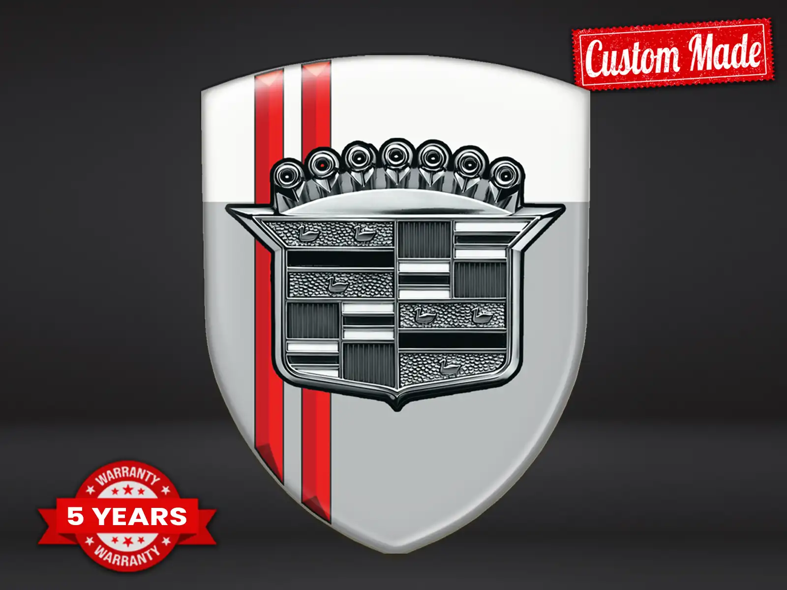 Cadillac Fenstersticker Limitiert Professionell Stabil ST
